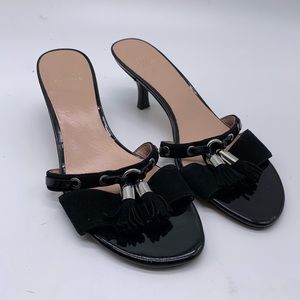 Stuart Weitzman Kitten Heel Slides